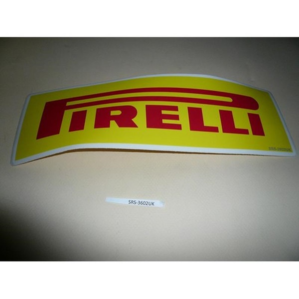 PLAY IT Amusements Sticker Logo Pirelli Rear