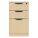 PL248 MOBILE PEDESTAL BOX/BOX/FILE - Maple