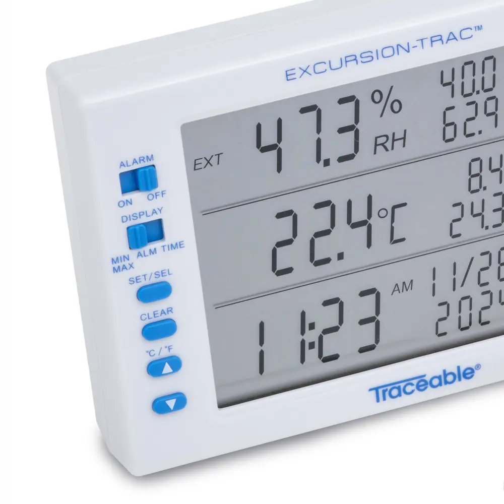 Weber Scientific Traceable Excursion-Trac Datalogging Humidity/Thermometer