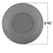 Waterway Gray On/Off Valve Handle for 1" Valves 602-4357
