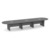 16' Classic Racetrack Conference Table with Panel Base - Newport Gray