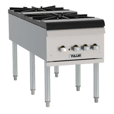 Vulcan VSP200F Stock Pot Range 18" W X 49" D X 23" H