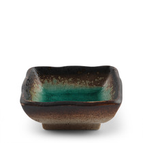 Kosui Green 3" Sq. Sauce Dish