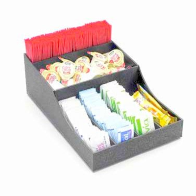 Cal-Mil 1259 8"W x 12"D x 4"H Classic Coffee Center