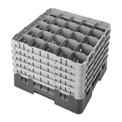 Cambro 25S1058416 Camrack Glass Rack with 5 Extenders
