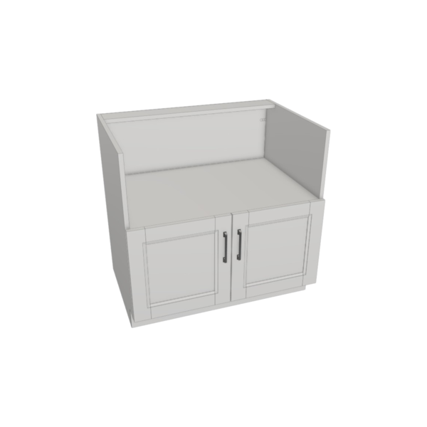 Vail Pure White Box  Farm Sink Base Kit - 36"W X 34 1/2”H X 24”D