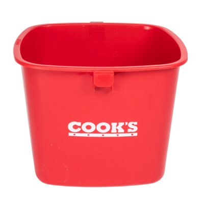 Cook's 630-908 8 Qt Correctional Cleaning Pail Without Handle