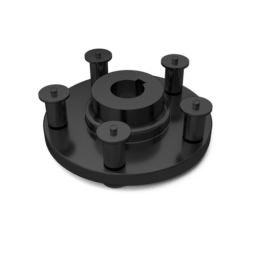 Tennant/Nobles - 4024289 - Hub Assy, Wheel, 5 Bolt 4.50Bc 1.5 Taper (Replaces Tennant 82239)