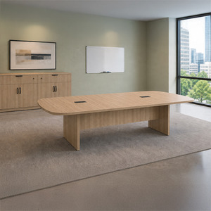 CLAAR7636N - 8ft. Arena Conference Table with Panel Base