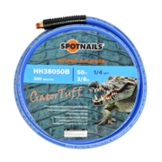 3/8" x 50' Hybrid Hose w/o Fittings (Blue/Gray) 1/4” NPT