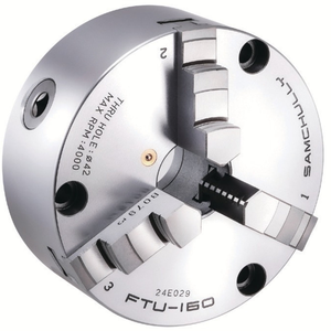 Samchully FTU-125-1 Front/Rear Mounting Scroll Chuck