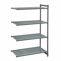 Cambro CBA244872V4580 Camshelving Basics Add-On Unit 24"W X 48"L X 72"H