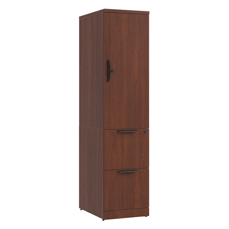 CLAST1021, PL287 CABINET WITH FILE/FILE - Cherry