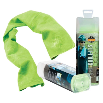 Cooling Towel - PVA Evaporative - Reusable - Lime