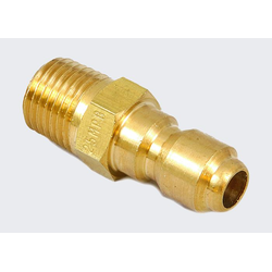 Quick Connect Plug Brass 1/