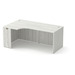 PL178L 71" LEFT PORKCHOP 30"d - SILVER BIRCH