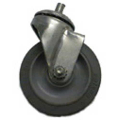 4"Caster Wheel W/Stem (Qba) (F)