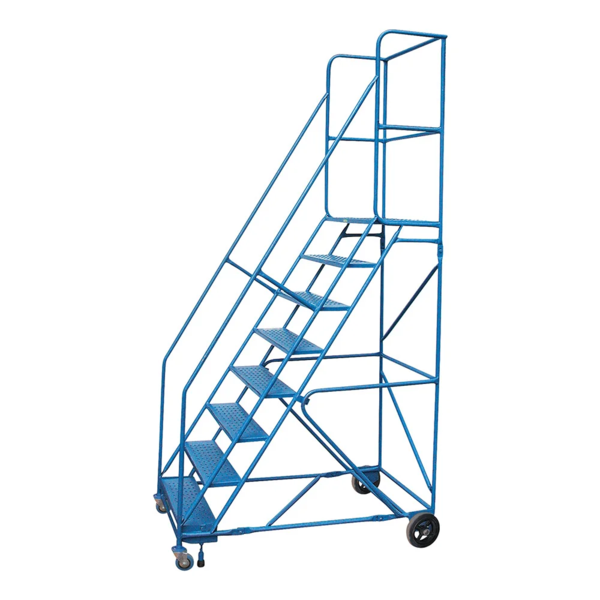 Rolling Step Ladder - 8 Step - 300 lb Capacity