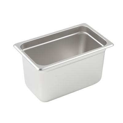 Winco SPJP-406 Steam Table Pan 1/4 Size 6" Deep