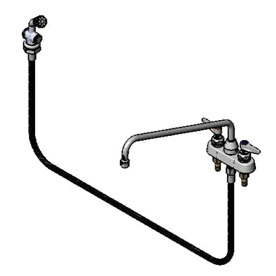 T&S Brass B-1171-01 Faucet Workboard Deck Mount