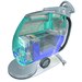 Reconditioned Tennant T3 17" Disk Pad Drive Floor Scrubber