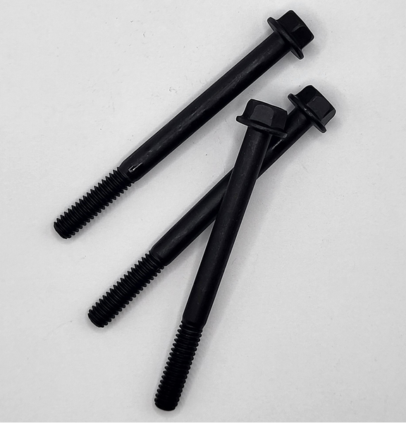 1/4" - 20 X 3" IFI-111 HEX FLANGE SCREW SAE J429 GR 8 ZINC PHOSPHATE AND OIL