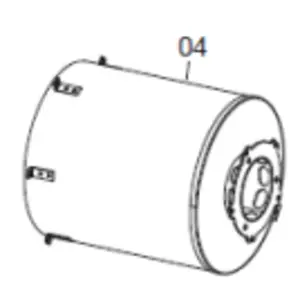 Veloci Heater Replacement Combustion Chamber - Flame 115
