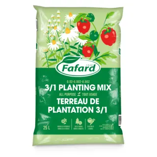 Fafard Organic 3/1 Vegetable Garden Planting Mix