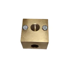 MTM Hydro Brass Unloader Mounting with 1/2" ports