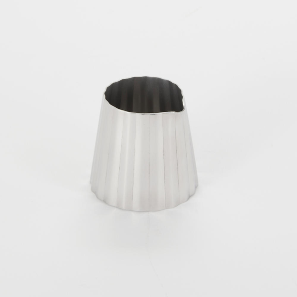 Evolution Stainless Steel Fluted Creamers