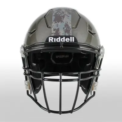 Military Appreciation Camo Football Helmet Stripes - Style 3