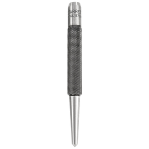 STARRETT 117D Center Punch 4"L, 5/32" Point Diameter