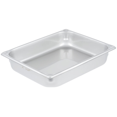 Vollrath 30220 Super Pan 20 Ga SS 1/2 Size Food Pan, 2-1/2"D