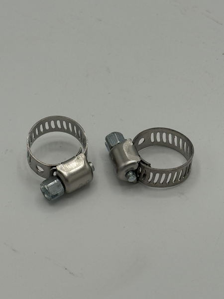 BREEZE 3504 -REF- SAE 4 5/8" MAX 1/4" MIN X 5/16" W HOSE CLAMP WORM GEAR TYPE M STAINLESS STEEL BAND W/ STEEL SCREW PLAIN / ZNCLR