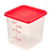 Cambro Translucent 8 qt. CamSquare Containers