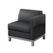 9994L CLUB CHAIR W/LEFT ARM-BLKU164