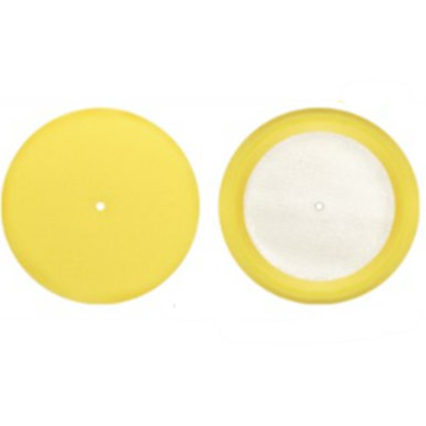 Yellow Speedy Foam Micro Foam Buffing Pads w/ Loop Backing Pack of 3