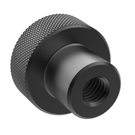 Carr Lane CL-16424 Stainless Steel Knurled Knob, #10-32 x 1" Dia.