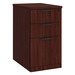 PL248 MOBILE PEDESTAL BOX/BOX/FILE - Mahogany