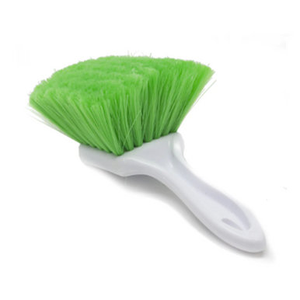 8 1/2" Solid Plastic Block Green Nylex Fender Brush-Short Handle