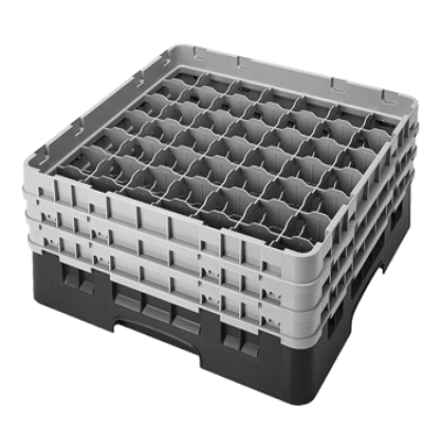 Cambro 49S434119 Camrack Glass Rack with 2 Extenders