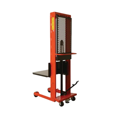 Platform Stacker - Hydraulic - 24" x 24" Platform - 68" Lift Height - 1000 lb Capacity