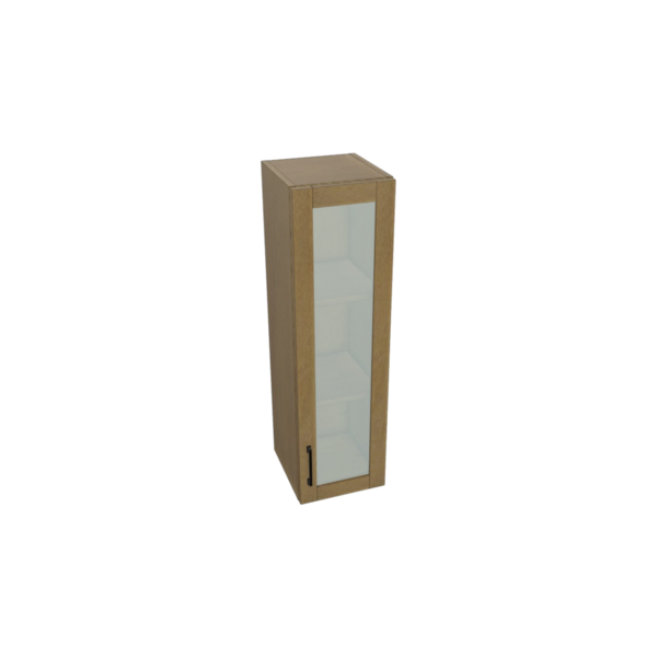 Artesia Glass Door Wall Cabinet Kit - 12”x 42” X 13”