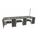 WEBBTYP32 - 53"H, Corner Top, 3-Pod, 6' x 6', Webb Typical - power