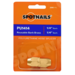 Polyurethane Hose Splicer (1/4" Barb, 1/4" Barb) Blister Pack