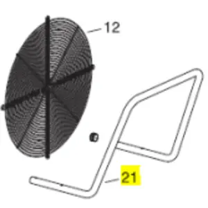 Veloci Heater Replacement BLAZE 300 HANDLE