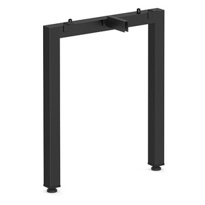 PLTLEG-U-24 24" METAL U LEG - Black