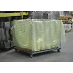 51 X 46 X 88" 4 MIL YELLOW ZERUST VCI POLY BAG, 25 BAGS/ROLL   075-F-99990