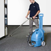 EDIC Bravo spotter cleaning office carpet with a stainless wand