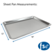 FSE SHP-27 Half-Size 18" X 13" Aluminum Sheet Pan